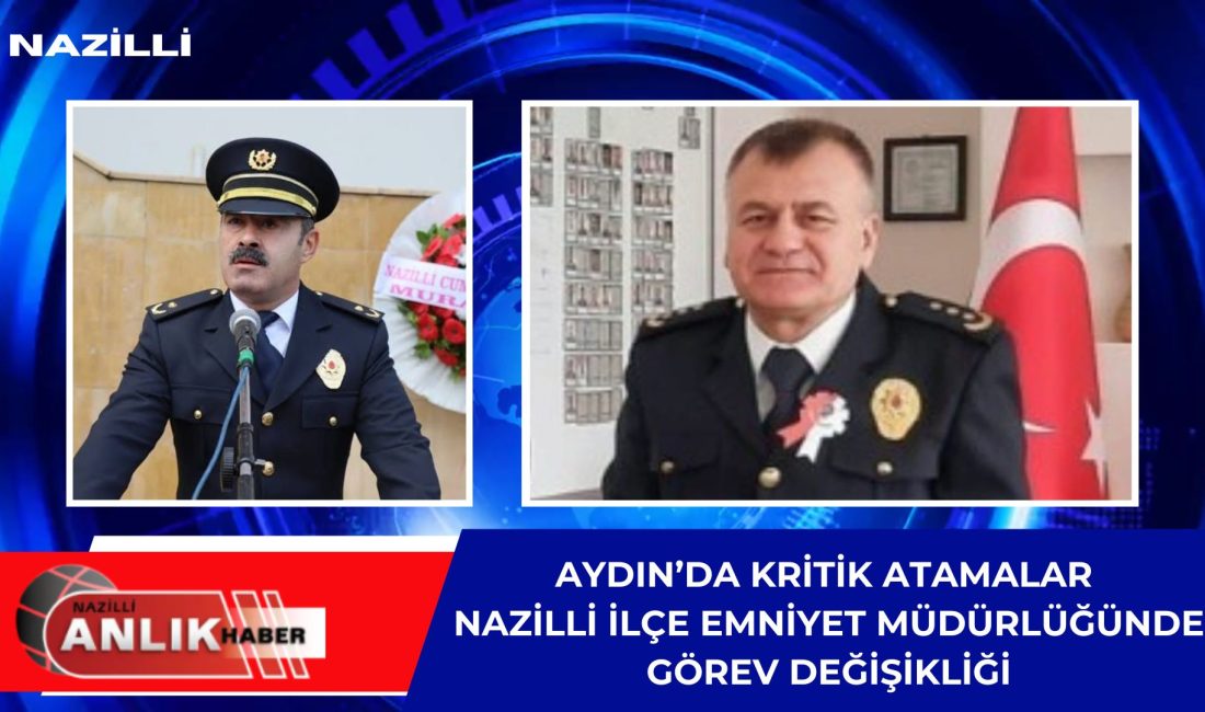 Aydın İl Emniyet Müdürlüğü bünyesinde ilçe müdürlükleri ve il emniyet