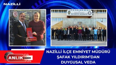 Nazilli İlçe Emniyet Müdürü Şafak Yıldırım, İncirliova İlçe Emniyet Müdürlüğü