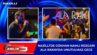 Nazilli’nin Yeni Sanayi Mahallesi’nde bulunan Ala Rakım Yeni Nesil Meyhane,