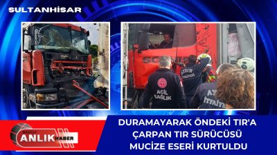 Kaza, bugün gündüz saatlerinde Aydın’ın Sultanhisar ilçesi Atça Mahallesi’nde meydana