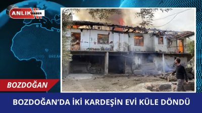 Aydın’ın Bozdoğan ilçesine bağlı Sırma Mahallesi’nde sabah saatlerinde bir evde