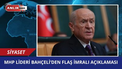 ANKARA – Milliyetçi Hareket Partisi (MHP) Genel Başkanı Devlet Bahçeli,