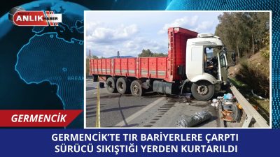 AYDIN / GERMENCİK – Aydın’ın Germencik ilçesi Kızılcapınar mevkiinde meydana