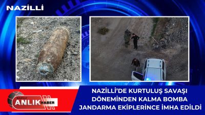 NAZİLLİ – Aydın’ın Nazilli ilçesi İsabeyli Mahallesi’nde tarlasında çalışan bir