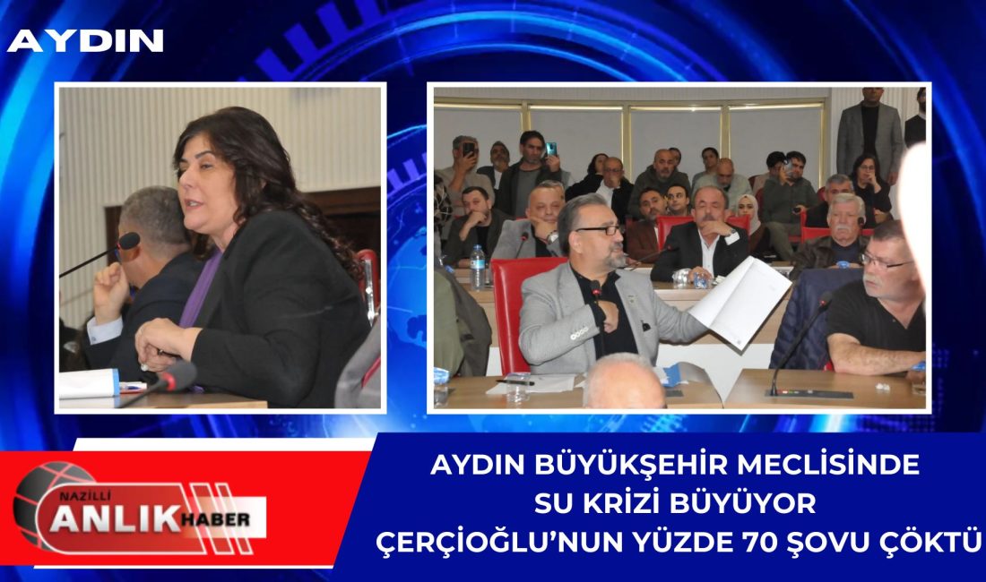 AYDIN – Aydın Büyükşehir Belediye Meclisi’nin bugünkü oturumunda, su faturalarındaki