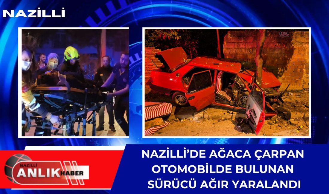 NAZİLLİ – Nazilli’nin Karaçay Mahallesi Reşit Galip Caddesi üzerinde gece