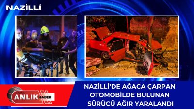 NAZİLLİ – Nazilli’nin Karaçay Mahallesi Reşit Galip Caddesi üzerinde gece