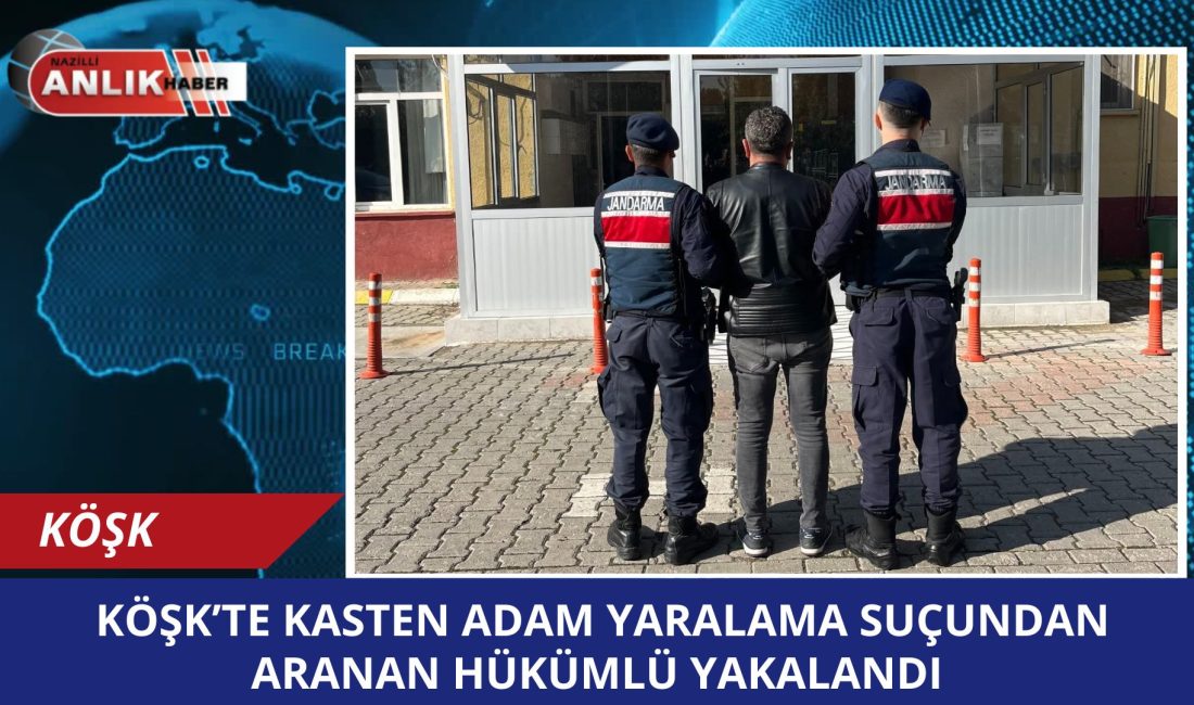 Aydın İl Jandarma Komutanlığı ekipleri, Köşk ilçesi sınırları içerisinde gerçekleştirdiği