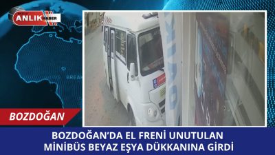 Elbette, Bozdoğan’daki kazayı içeren düz ve resmi bir haber metni