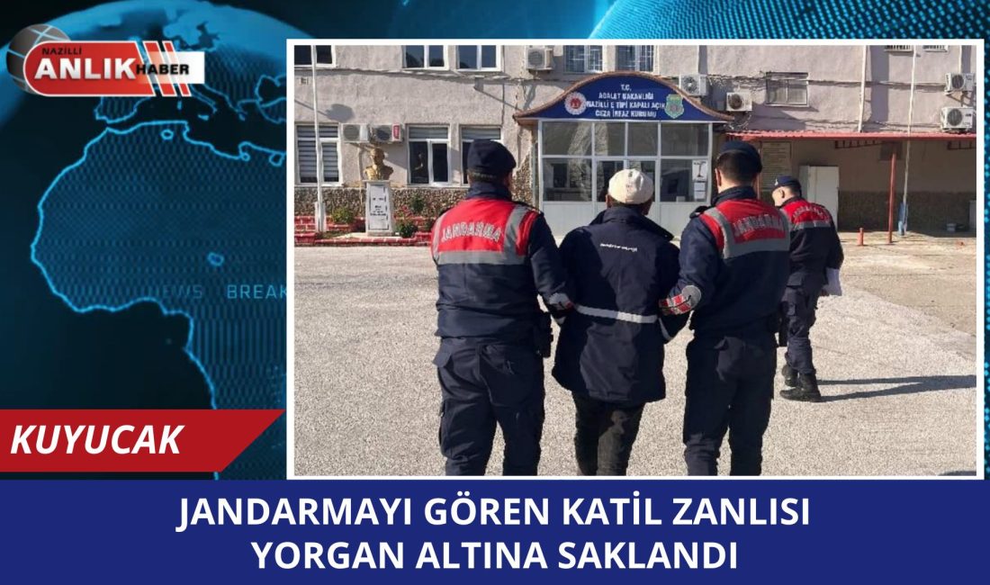 Aydın İl Jandarma Komutanlığı ekipleri, Kuyucak ilçesinde “Kasten Öldürme” suçundan