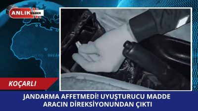 Aydın’ın Koçarlı ilçesinde jandarma ekiplerince durdurulan bir araçta yapılan detaylı