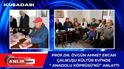 Kuşadası Belediyesi tarafından restore edilerek kente kazandırılan Çalıkuşu Kültür Evi,