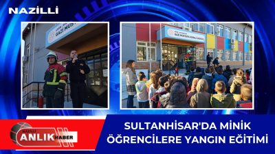 Aydın’ın Sultanhisar ilçesinde bulunan Gazi Mustafa Kemal İlkokulu’nda, Aydın Büyükşehir