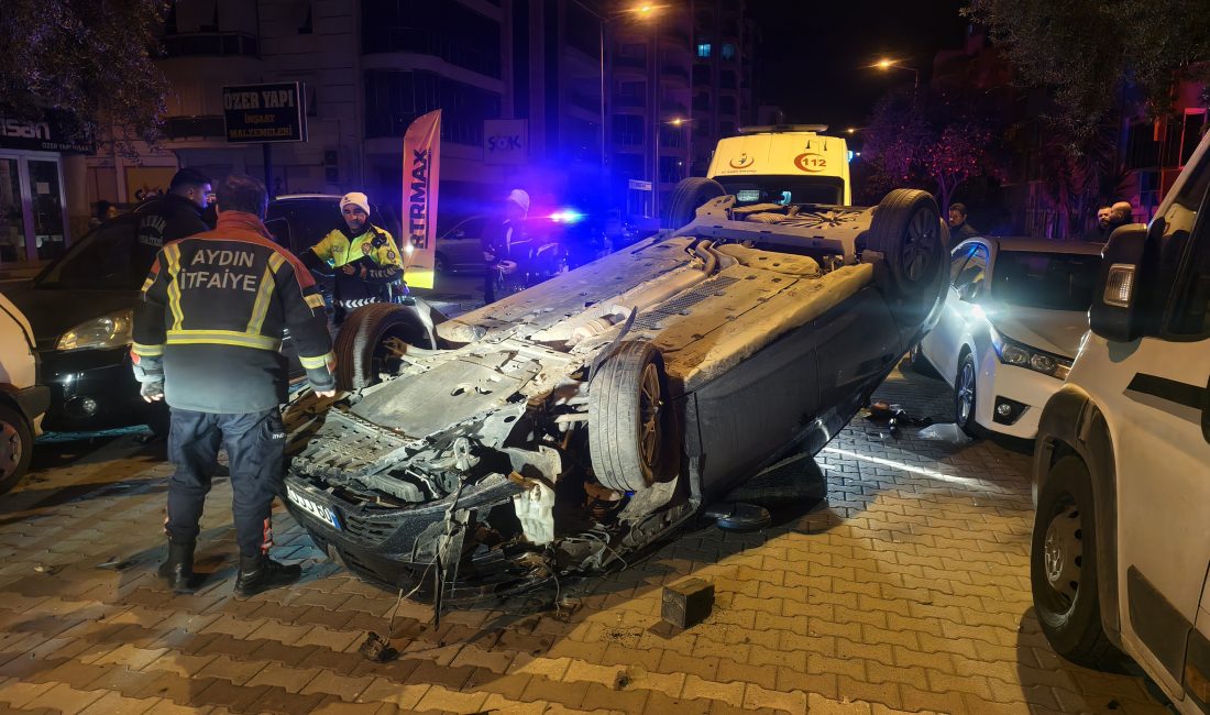 Nazilli’de Alkollü Sürücü Dehşeti: Takla