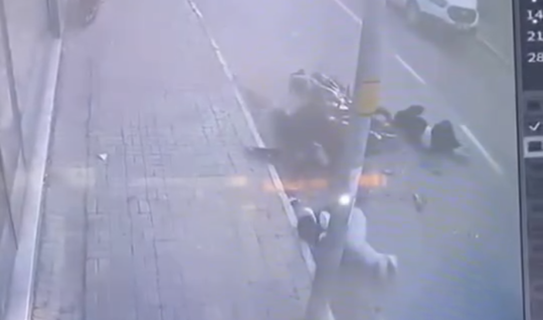 Aydın’ın Yenipazar ilçesinde iki motosikletin