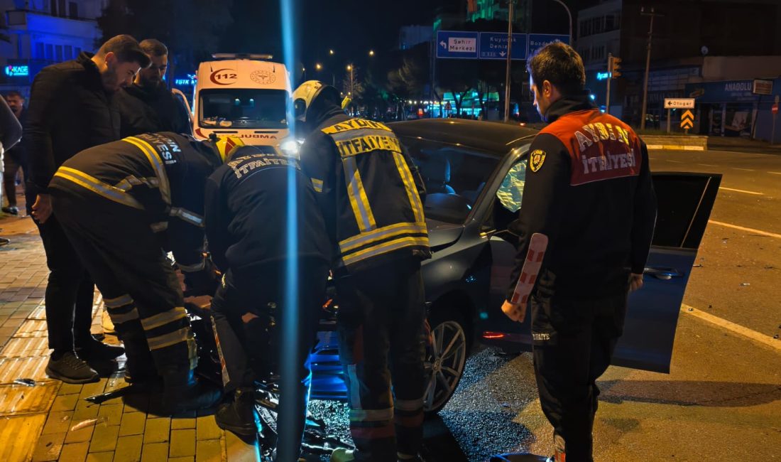 Nazilli’de gece saatlerinde Karaçay Mahallesi