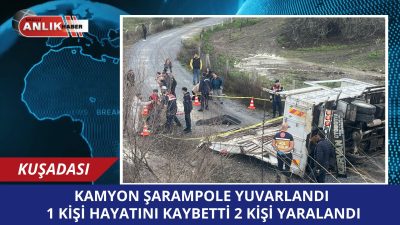 KUŞADASI – Kuşadası-Yeniköy yolunda sabah saatlerinde meydana gelen feci trafik