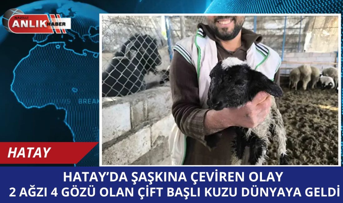 HATAY / DÖRTYOL – Hatay’ın Dörtyol ilçesinde hayvancılıkla uğraşan bir