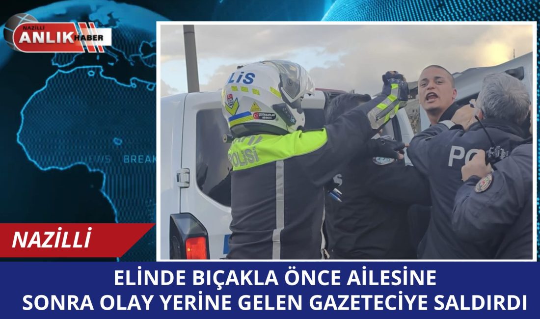 NAZİLLİ – Aydın’ın Nazilli ilçesinde alkollü bir şahsın motosiklet sırası