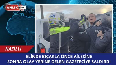 NAZİLLİ – Aydın’ın Nazilli ilçesinde alkollü bir şahsın motosiklet sırası