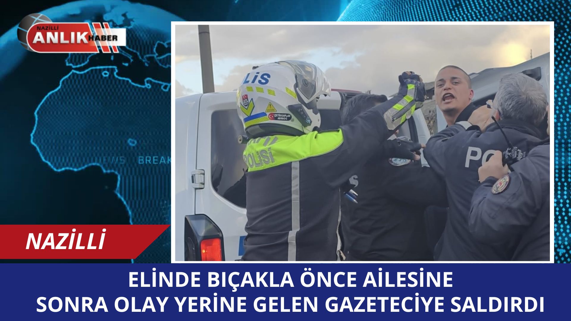 NAZİLLİ – Aydın’ın Nazilli ilçesinde alkollü bir şahsın motosiklet sırası