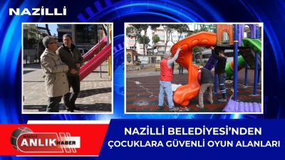 NAZİLLİ – Nazilli Belediyesi, ilçe genelindeki çocuk parklarını modern ve