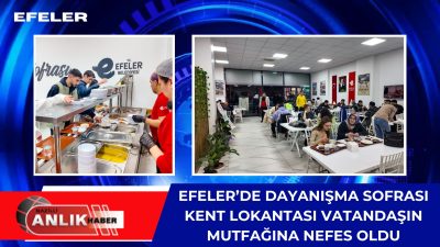 AYDIN / EFELER – Efeler Belediye Başkanı Anıl Yetişkin tarafından