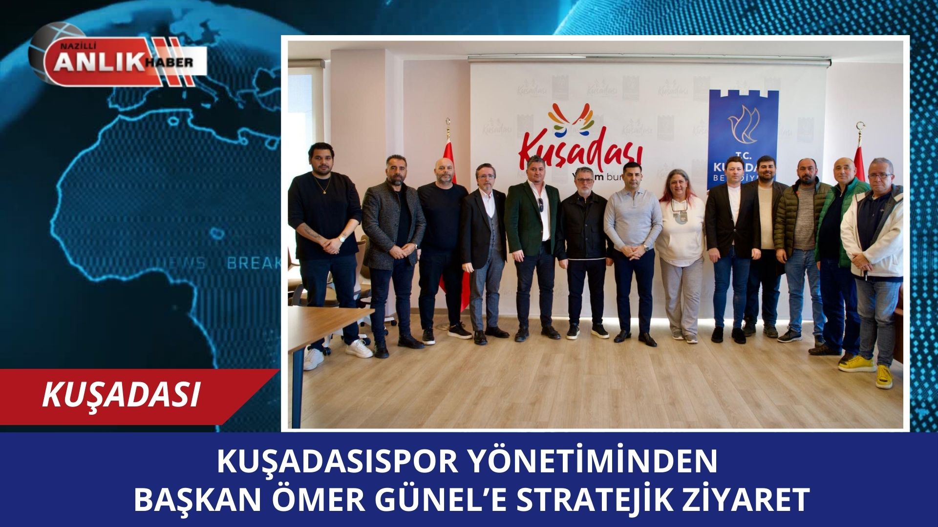 KUŞADASI – Kuşadasıspor’un Aralık ayında göreve başlayan yeni yönetimi, Belediye