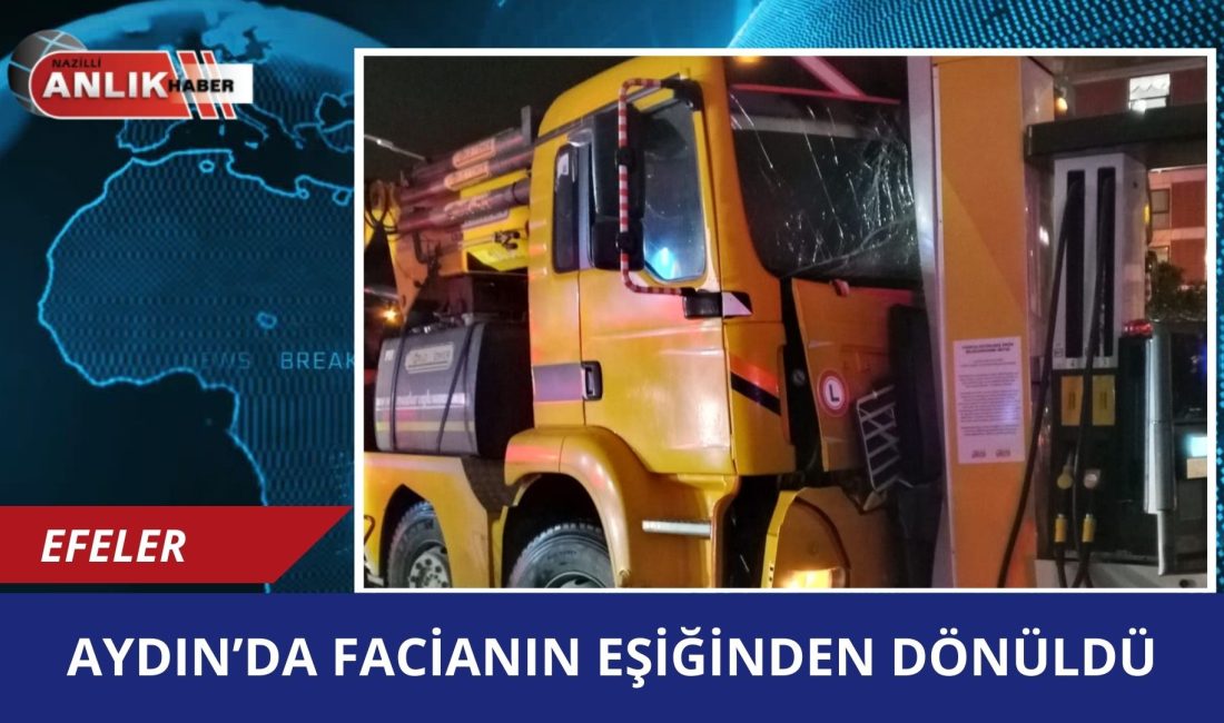 EFELER – Aydın’ın Efeler ilçesinde gece saatlerinde meydana gelen kazada,