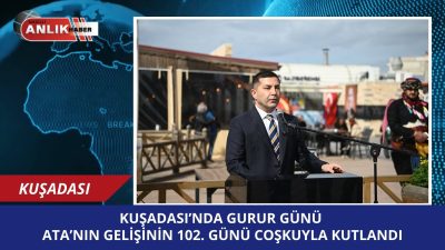 KUŞADASI – Türkiye Cumhuriyeti’nin kurucusu Gazi Mustafa Kemal Atatürk’ün Kuşadası’na