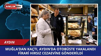 AYDIN – Muğla’dan Aydın’a seyahat ederek izini kaybettirmeye çalışan ve