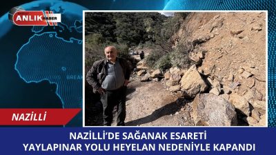 NAZİLLİ – Nazilli genelinde iki gündür aralıksız devam eden kuvvetli