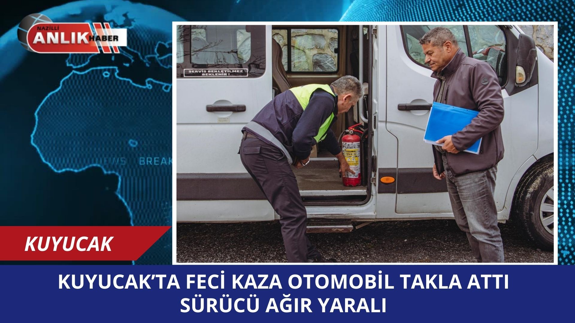 KUYUCAK – Aydın-Denizli Otoyolu’nda sabah saatlerinde meydana gelen korkunç kazada,