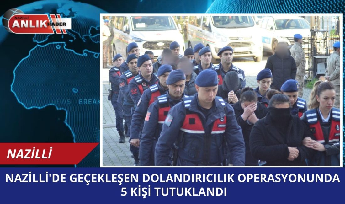 Aydın’ın Nazilli ilçesinde jandarma ekiplerinin yürüttüğü titiz takip sonucu, incir