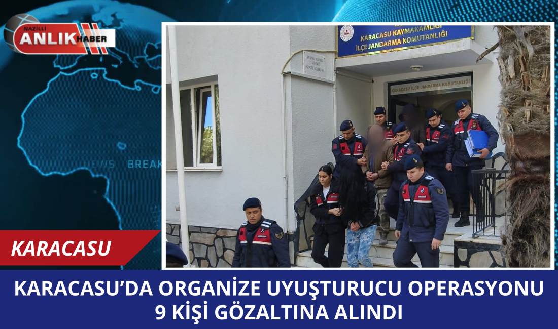 KARACASU – Aydın’ın Karacasu ilçesinde jandarma ekiplerinin gerçekleştirdiği geniş kapsamlı