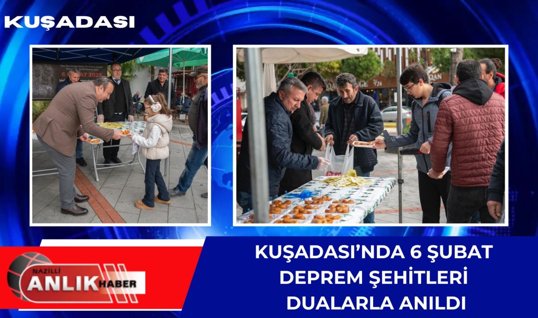 KUŞADASI – Kuşadası Belediyesi, 11 ili sarsan ve “Asrın Felaketi”
