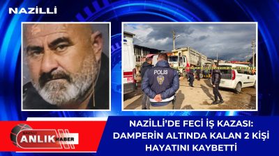 ​AYDIN – Nazilli ilçesinde bulunan Yeni Sanayi Sitesi’nde, tamir sırasında