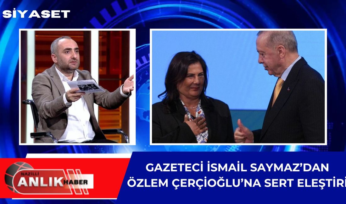 AYDIN – Gazeteci İsmail Saymaz, katıldığı bir televizyon programında, Cumhuriyet