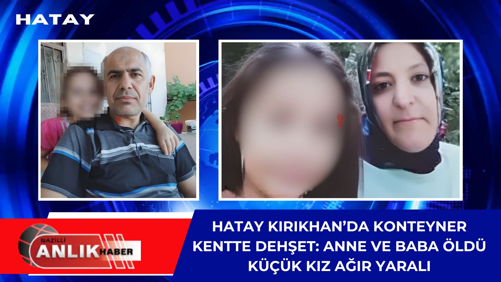 HATAY / KIRIKHAN – Hatay’ın Kırıkhan ilçesinde bir konteyner kentte