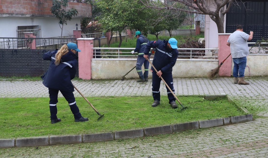 Nazilli Belediyesi, bahar aylarının yaklaşmasıyla