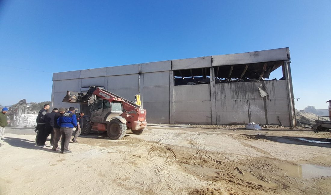 Aydın’ın Didim ilçesindeki Küçük Sanayi