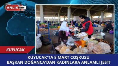 Kuyucak Belediyesi, 8 Mart Dünya Kadınlar Günü kapsamında ilçedeki kadınları