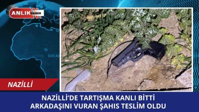 Nazilli’ye bağlı Hasköy Mahallesi’nde iki genç arasında çıkan tartışma silahlı