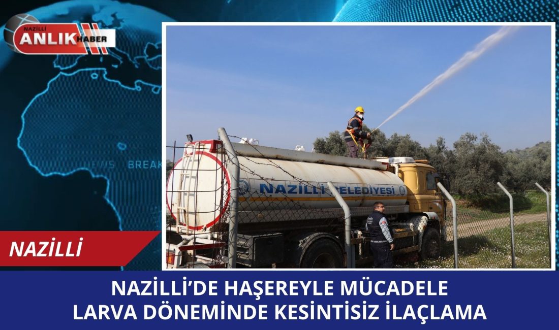 Nazilli Belediyesi, vatandaşların daha sağlıklı ve konforlu bir yaz mevsimi