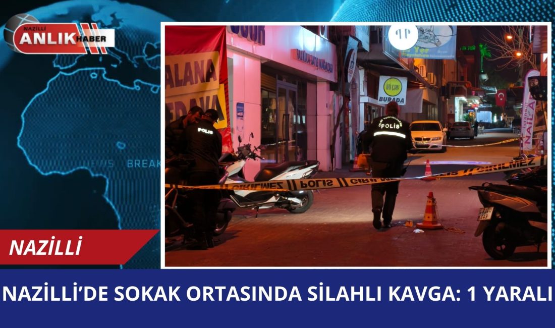 Nazilli Altıntaş Mahallesi’nde iki grup arasında çıkan sözlü tartışma silahlı