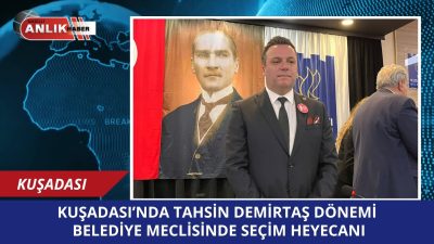 Kuşadası Belediye Başkanı Ömer Günel’in görevden uzaklaştırılmasının ardından toplanan belediye