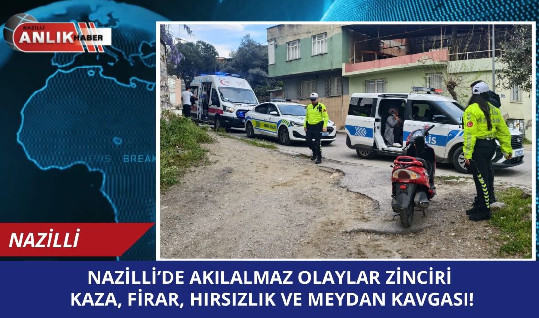 Nazilli’de 15 yaşındaki iki genç kızın motosikletle yaptığı kazanın ardından