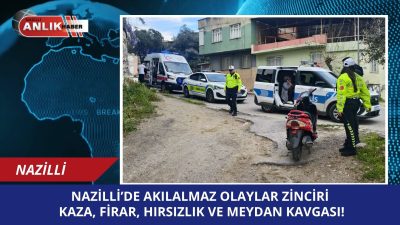 Nazilli’de 15 yaşındaki iki genç kızın motosikletle yaptığı kazanın ardından