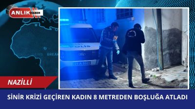 AYDIN – Nazilli ilçesinde sabahın erken saatlerinde meydana gelen olayda,