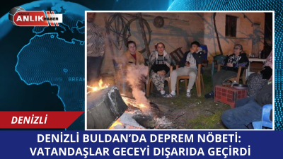 Merkez üssü Denizli’nin Buldan ilçesi olan art arda sarsıntılar, bölge